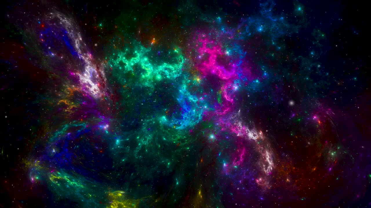 volando a través del espacio, fondo estelar del espacio exterior