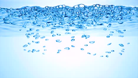 Close-up-water-in-slow-motion