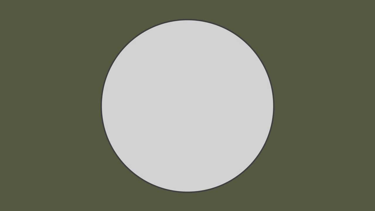 올리브 녹색 배경 에 있는 원