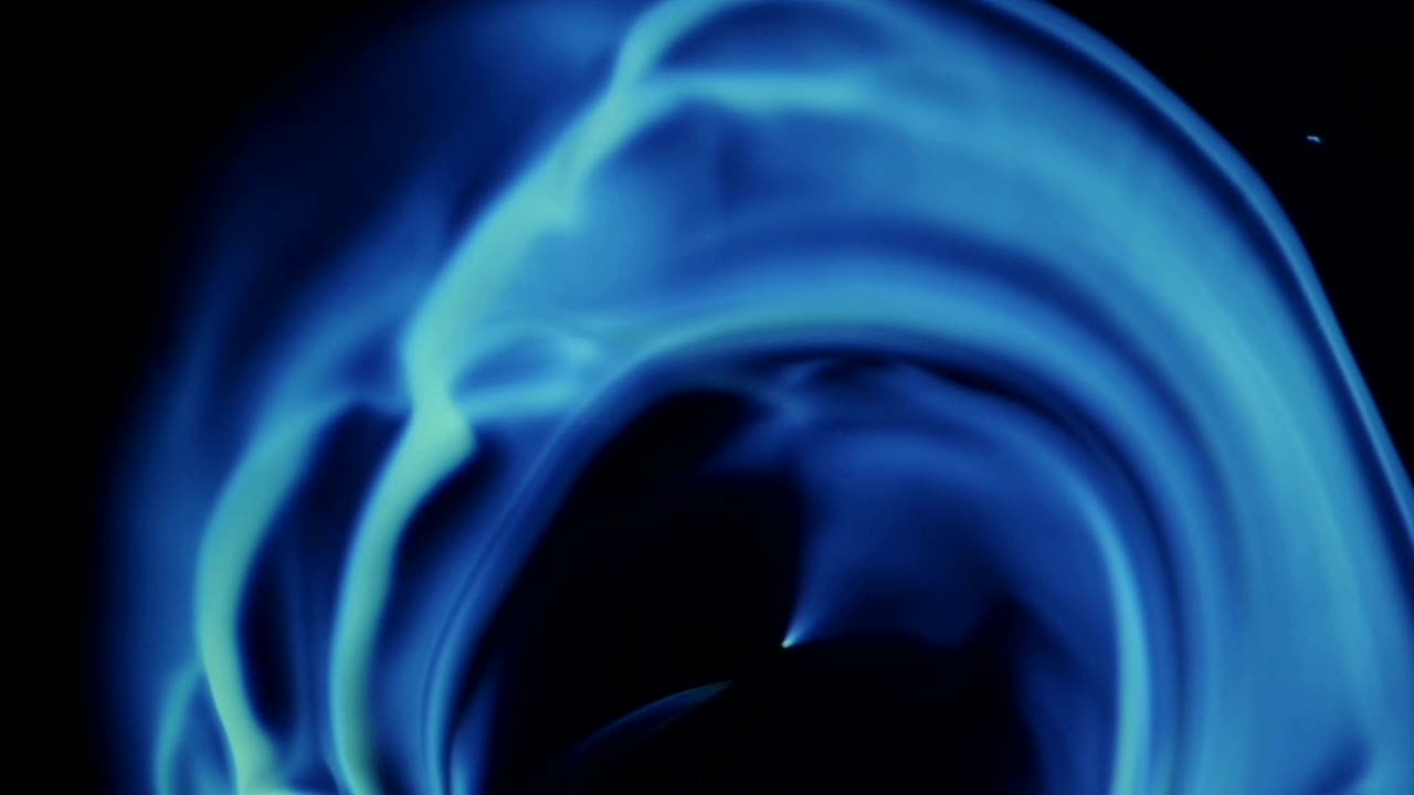 los azules son suaves, gentiles y encantadores - un videoclip totalmente natural y abstracto