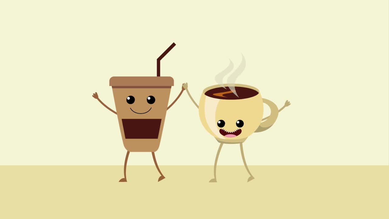 dibujos animados de comida kawaii