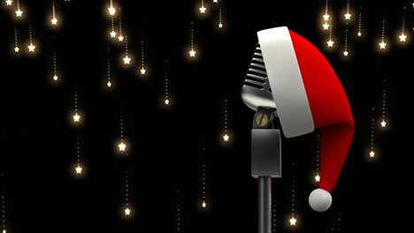 microphone and christmas presents