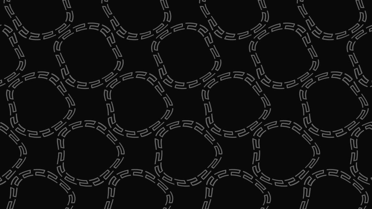 최소한의 배경에 검은색과 색 패턴.