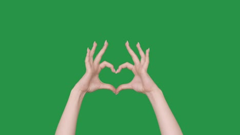 love sign thanks gesture hands finger heart shape