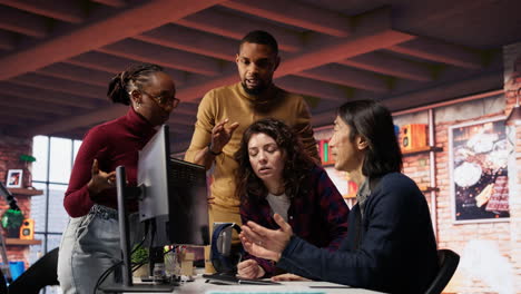 startup team disappointed after watching stock exchange valuation decline
