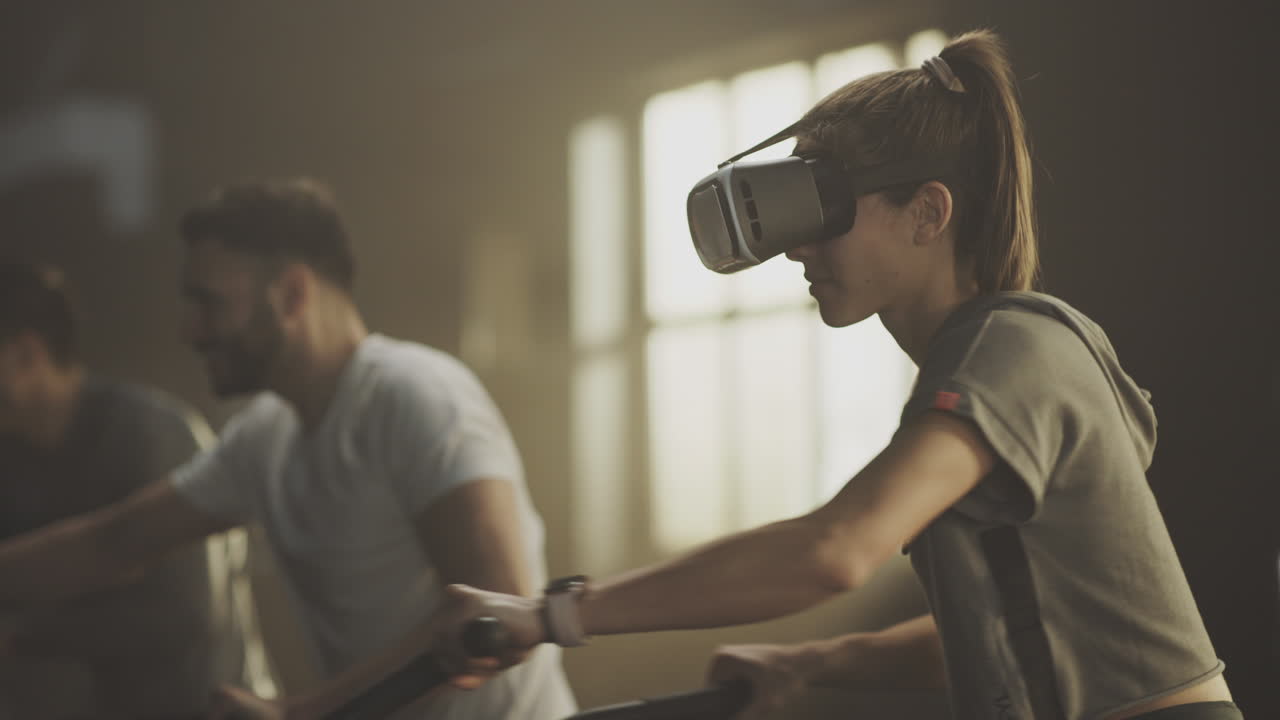 Virtual Reality Gym Workout