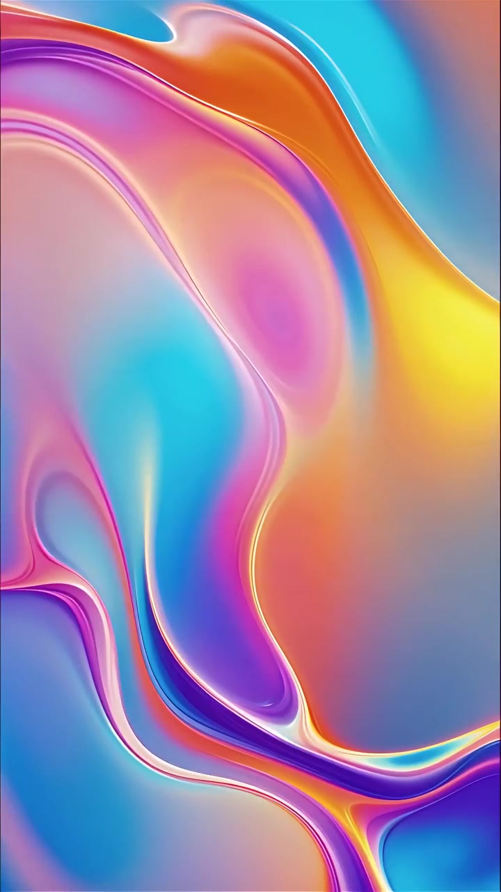 Abstract Colorful Gradient Motion Background 4K