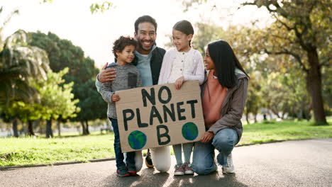 happy family, cardboard poster