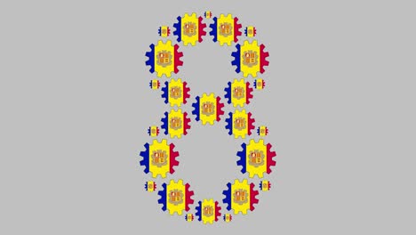 andorran number eight