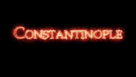 constantinople written with fire. loop