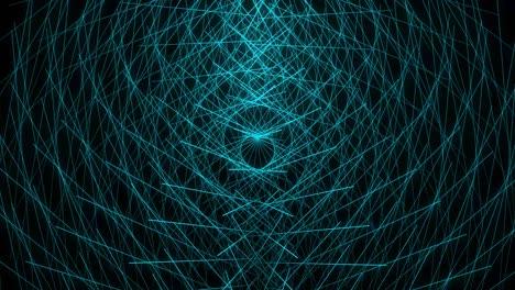 patrón de forma de punto de color azul claro animación gráficos de movimiento