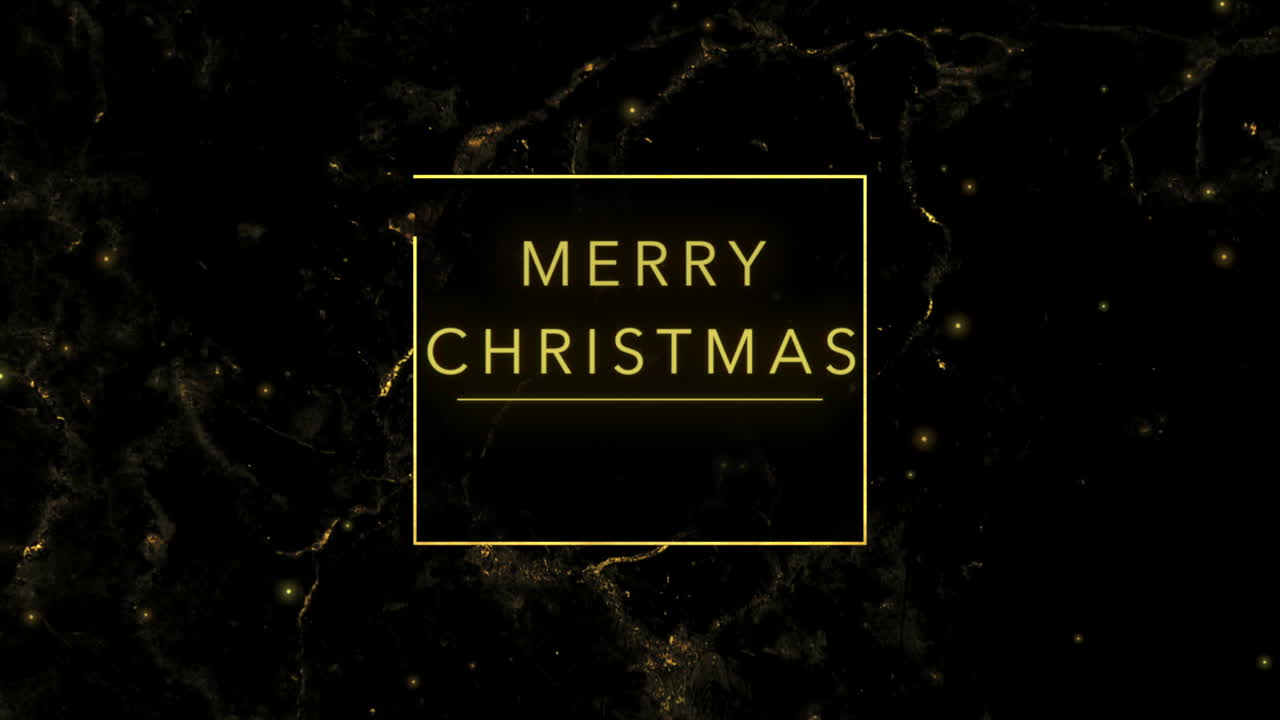 골드 반짝이와 대리석 질감에 메리 크리스마스