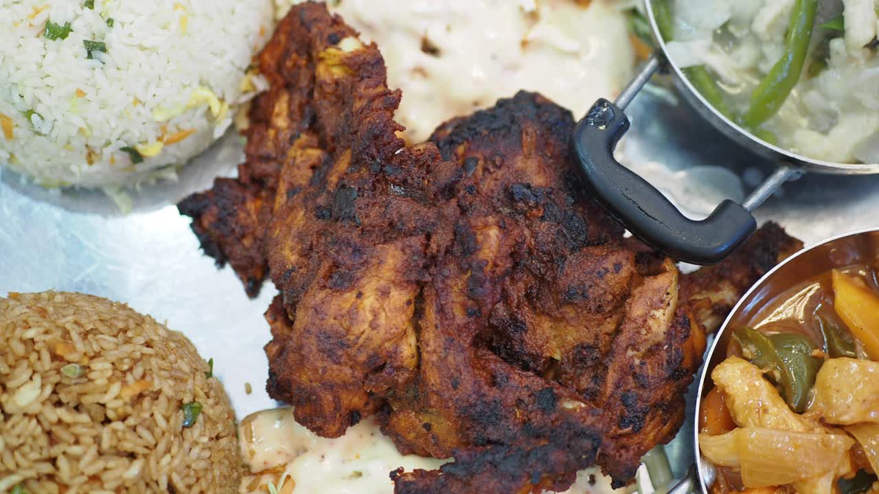 Chicken and Rice Platter