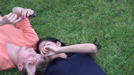 romantic couple in love