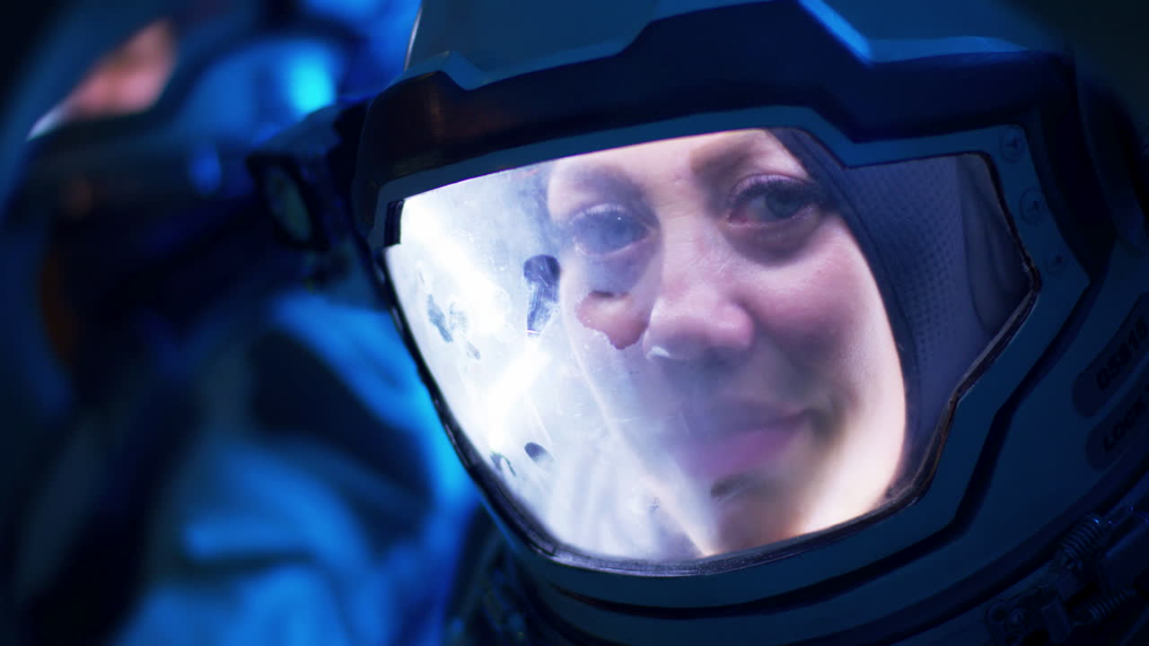 astronauta en traje espacial