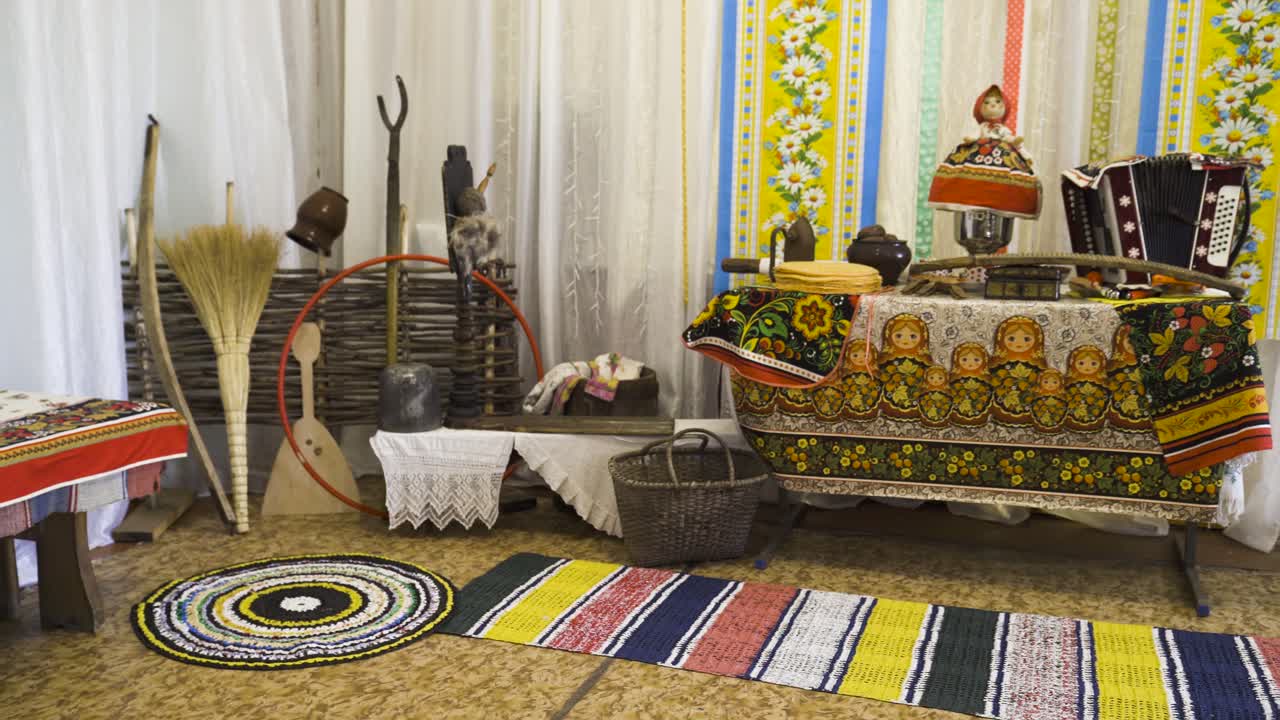 традиционный русский интерьер