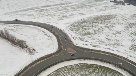 roundabout exith from above