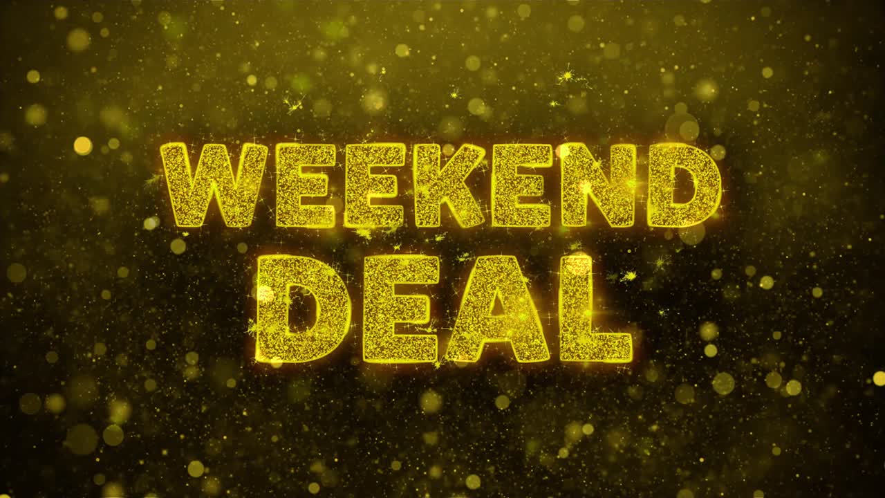 Weekend Deal Graphic Design
