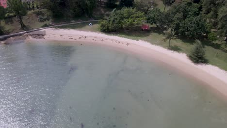 Atemberaubender-Strand-Und-Campingplatz-Auf-Der-Insel-Saint-John&#39