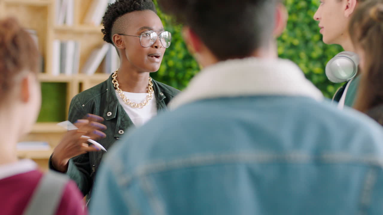 Diverse Group in Discussion