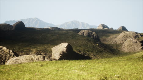 beautiful mountain range landscape