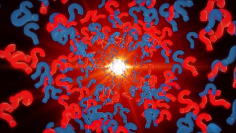 4k origin of the universe, the big bang, bright futuristic loop animation.