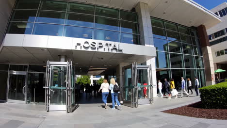 hospital entrance