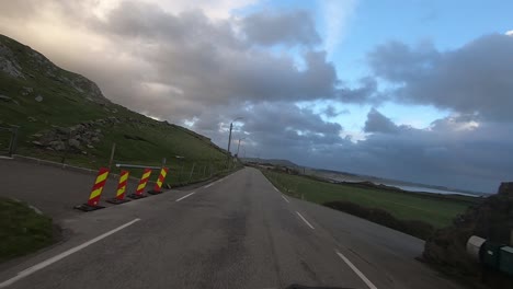 tarde tormentosa en el campo
