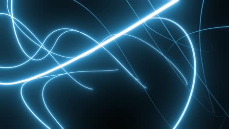 abstract glowing lines