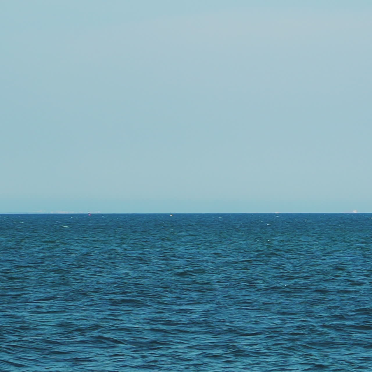 Yacht sailing on opened sea. Boat sailing in Sea. Horizon of the sea.