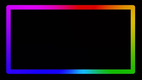 rotating colorful black screen background