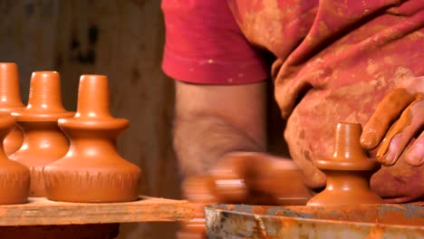 pot made of clay