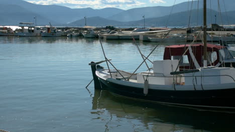 boats docked in the port