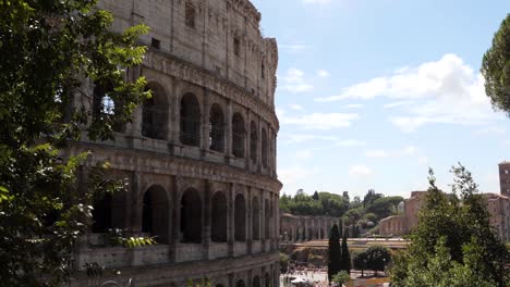 colosseum and the palatine hill