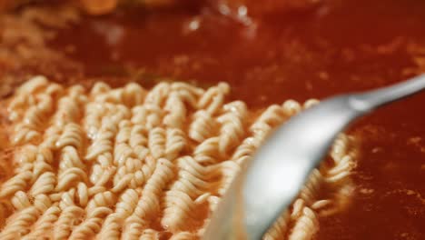 cocción de ramen instantáneo