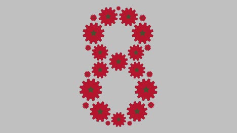 moroccan number eight