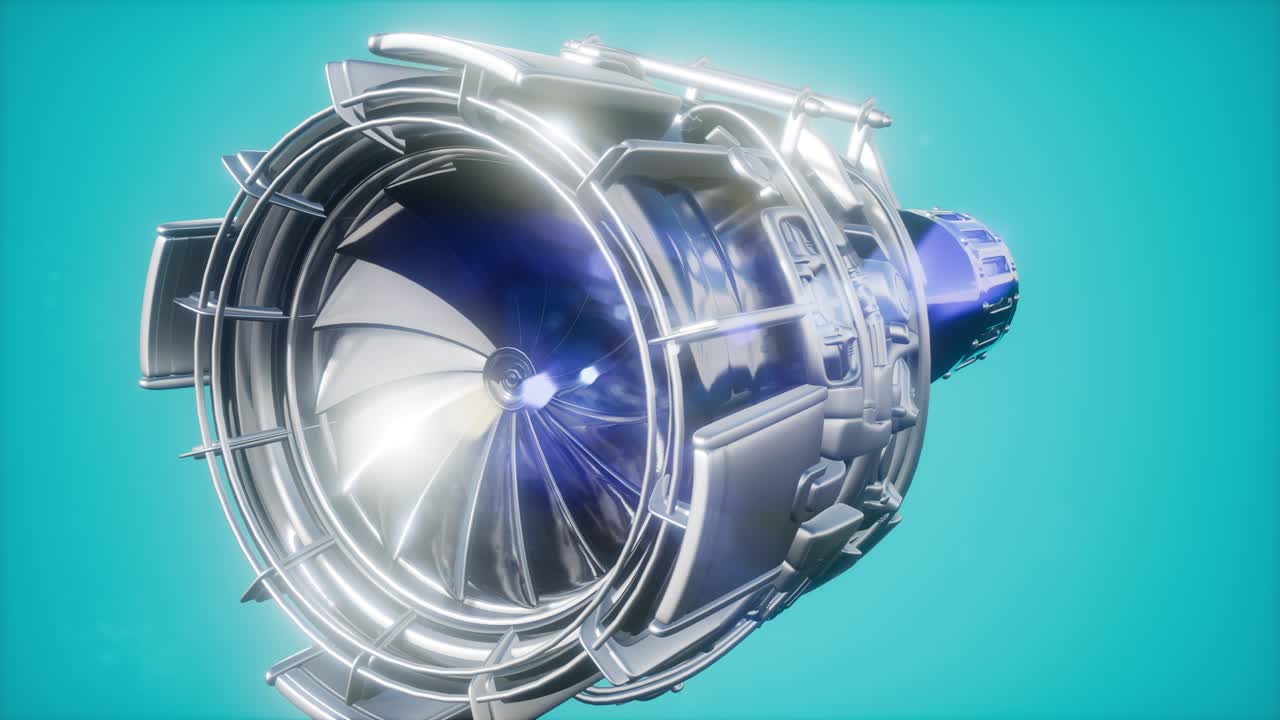 제트 엔진 터빈 부품