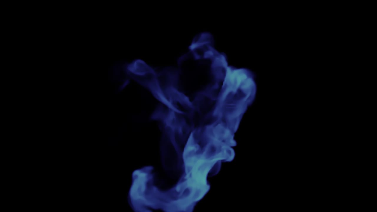 푸른 잉크의 섬세한 어리