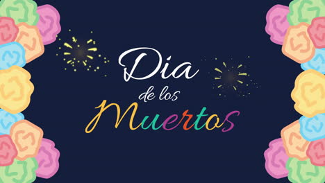 día de los muertos diseño gráfico