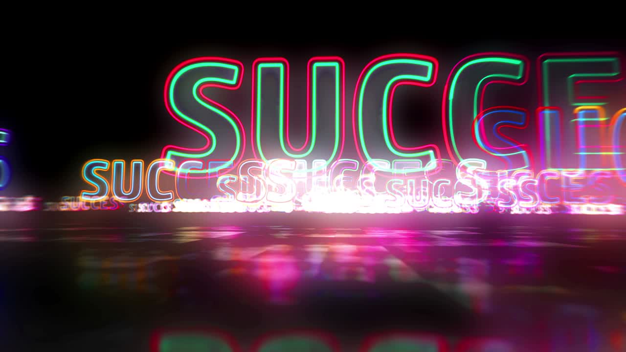 추상적인 루프 가능한 하이퍼스페이스 애니메이션