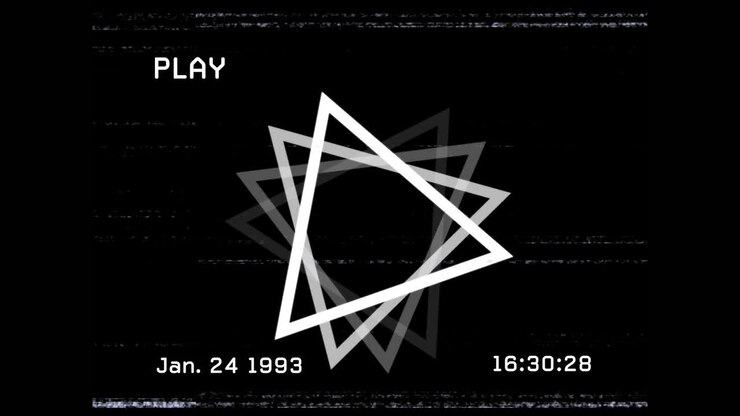Animation of interference over moving triangles