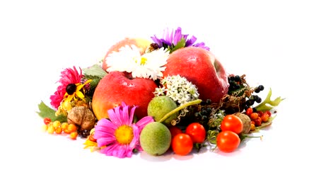 composición de los atributos de otoño