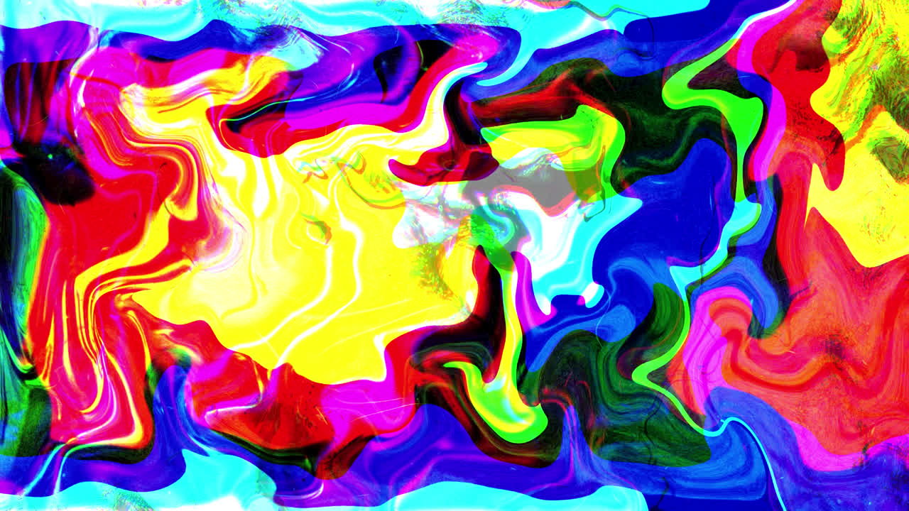 RGB Liquid Transition 10 On Alpha (Use Blending Mode Screen)