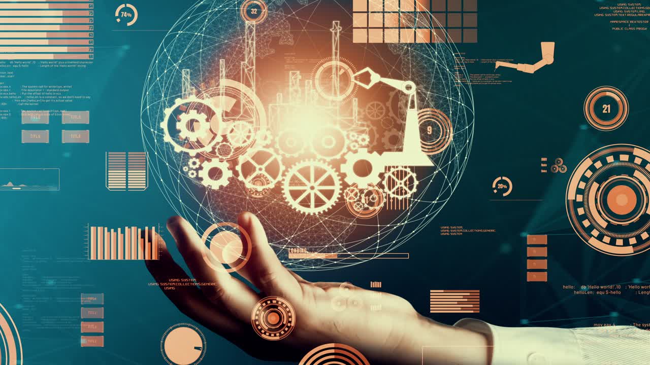 industria futurista 4.0 y el inventivo concepto de ingeniería mecanizada