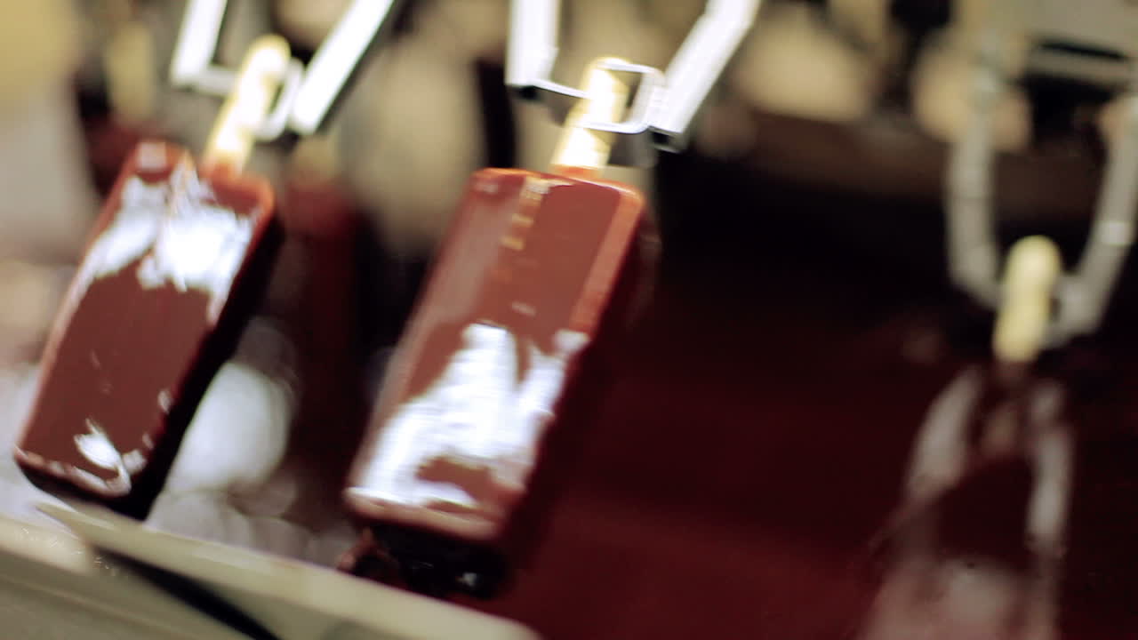 proceso de fabricación de helados, línea de producción de alimentos, planta de fabricación de alimentos