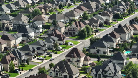 Aerial-view-of-modern-housing-developments---real-estate