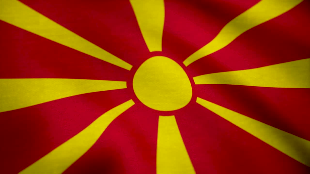 Makedoniens flag