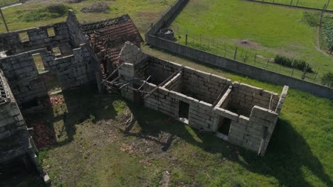 Aerial-View-of-the-destroyed-houses