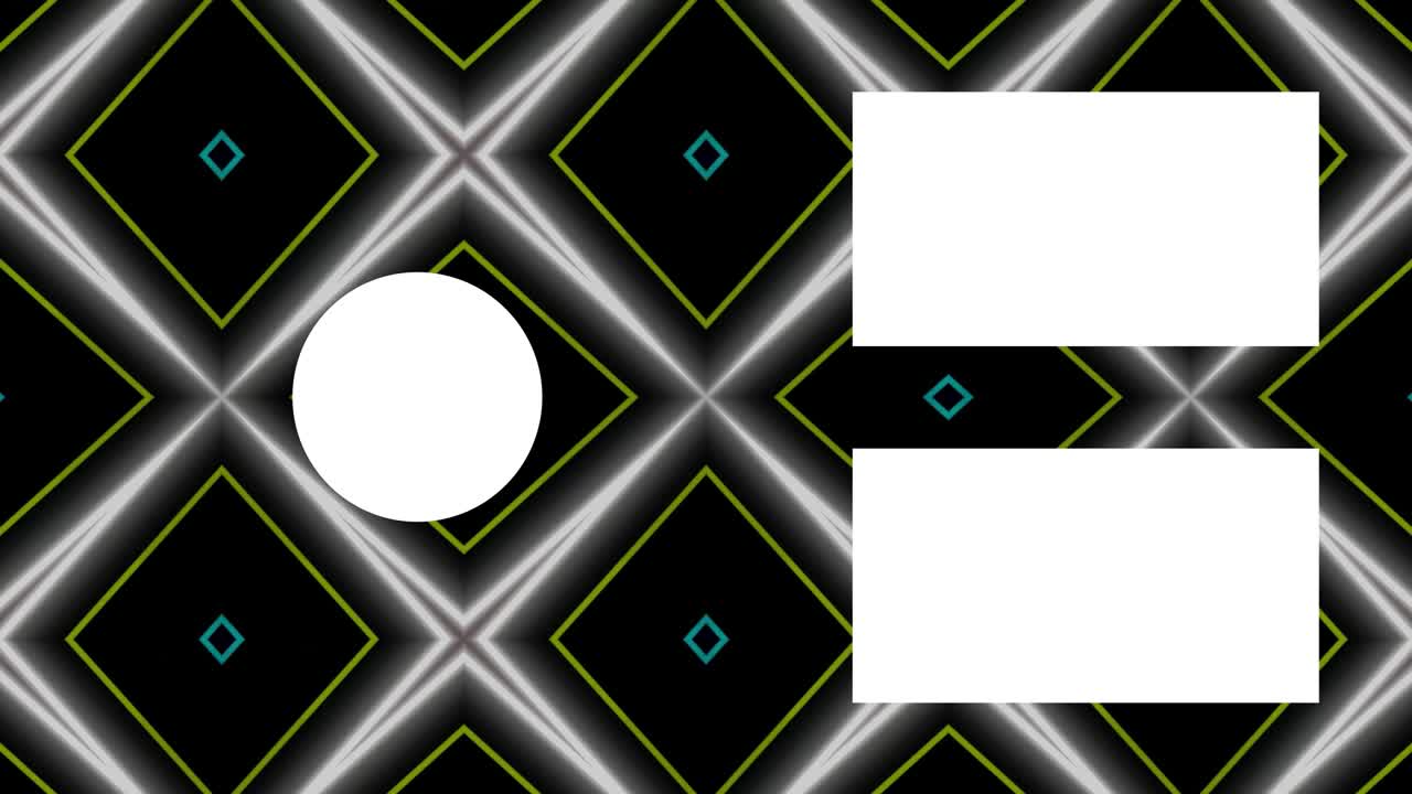 네온 표지판 패턴 엔드 카드 엔딩 스크린 모션 그래픽