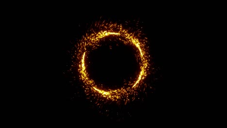 magic particles portal hd loop